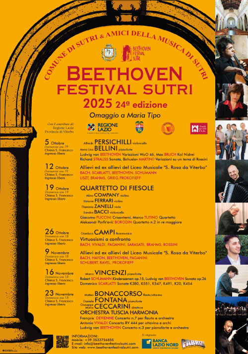 BEETHOVEN FESTIVAL SUTRI 2025