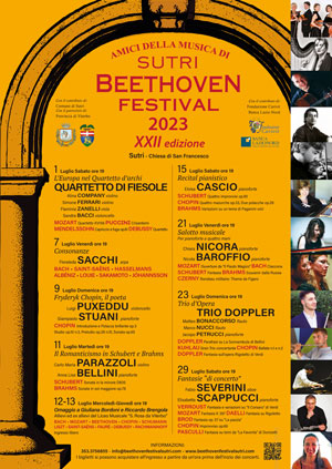 BEETHOVEN FESTIVAL SUTRI 2023